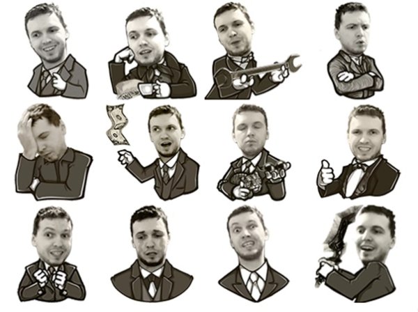 ПАПИЧ Стикеры