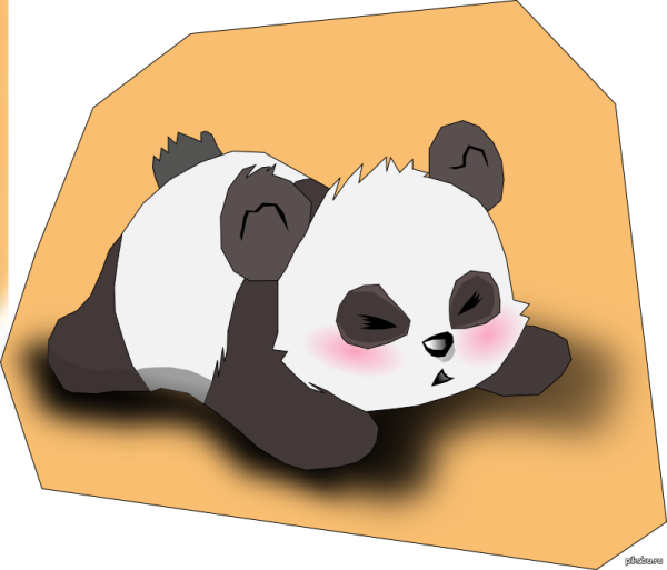 Пандочка для рисования