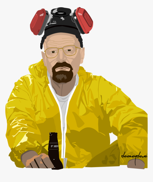 Стикер телеграм Уолтер Уайт