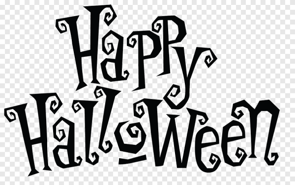 Надпись Хэллоуин