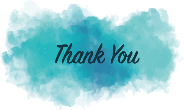 Thank you на прозрачном фоне