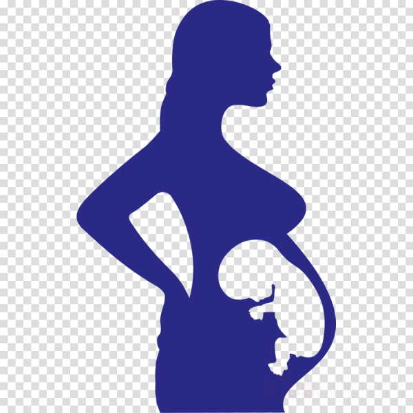 Значок беременная женщина