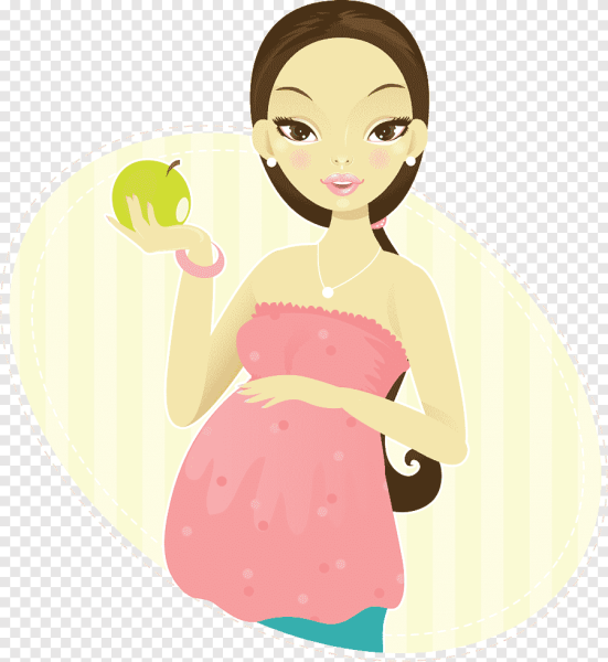 Принадлежности для беременных рисунок