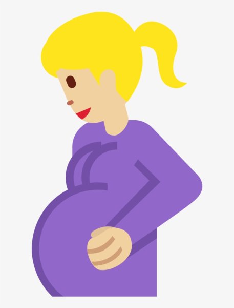 Значок беременной