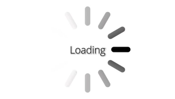 Loading на белом фоне