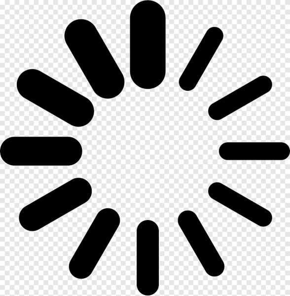 Значок загрузки круглый