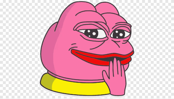 Лягушонок Пепе розовый