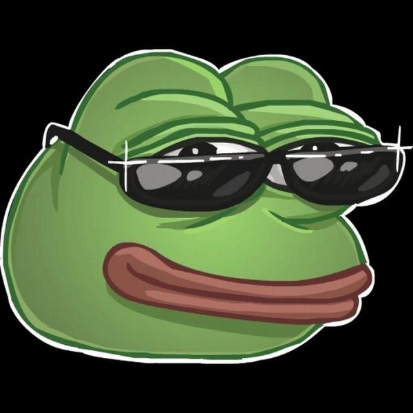 Пепе Фрог смеется