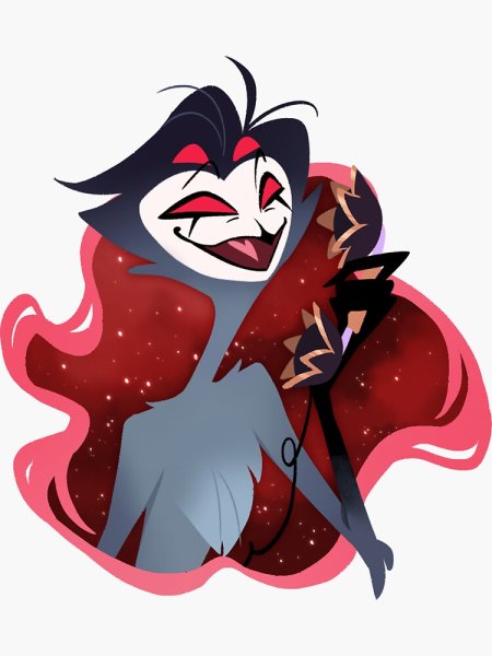 Адский босс Луна Стикеры