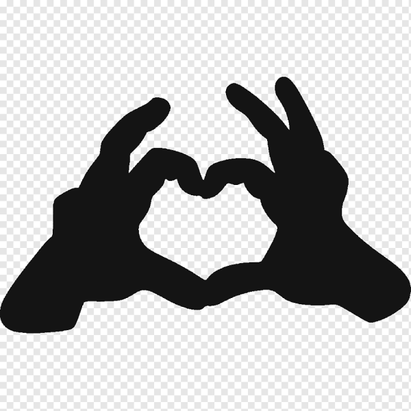 Наклейка ладонь