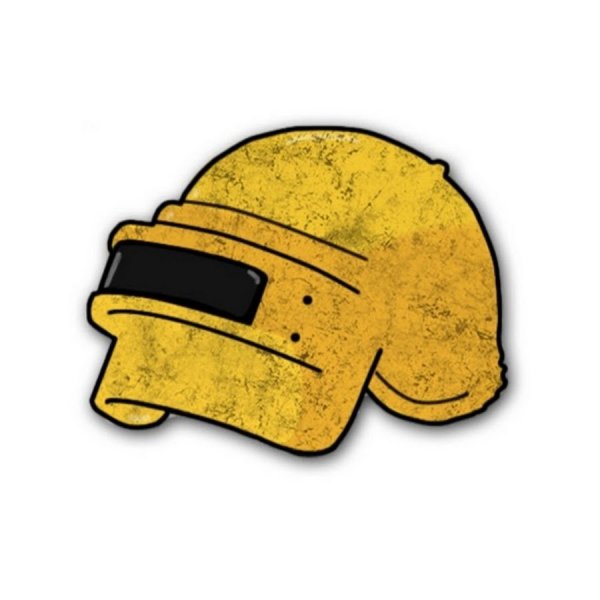 Шлем ПАБГ мобайл золотой