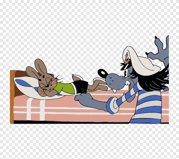 Волк и заяц погоди