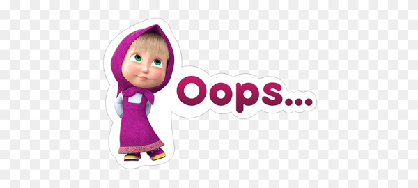 Стикеры с Машенькой