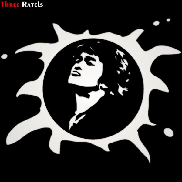 Виктор Цой силуэт