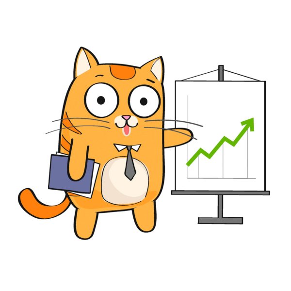 Стикеры рыжий кот