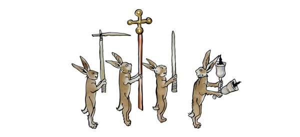 Заяц с дубинкой