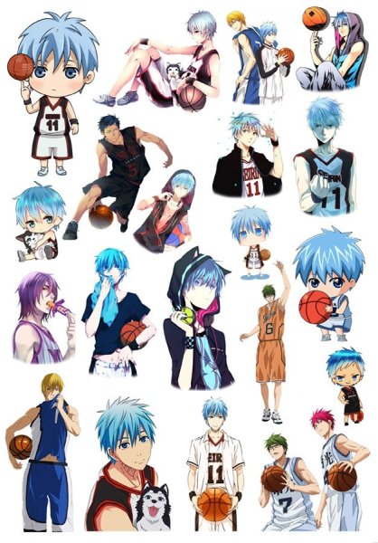 Аниме баскетбол Куроко Чиби