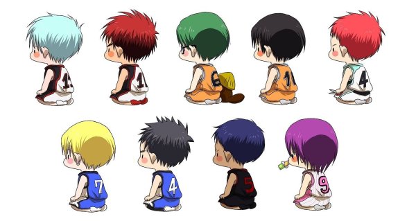 Наклейки баскетбол Куроко