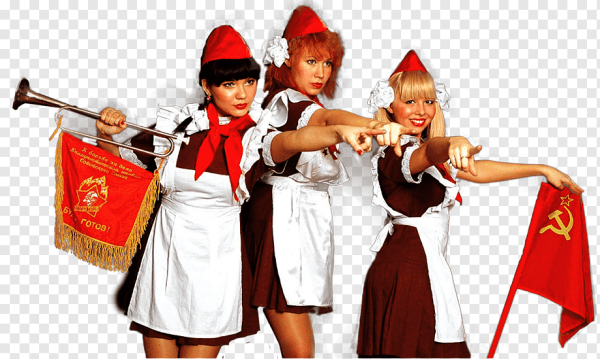 Пионерия на прозрачном фоне