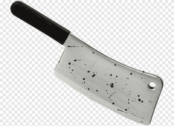 Нож на прозрачном фоне