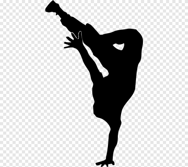 Брейк данс силуэт