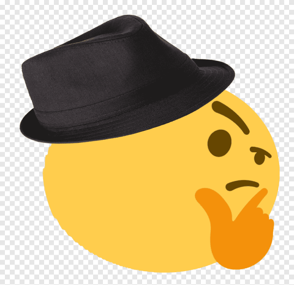 Смайлик в шляпе