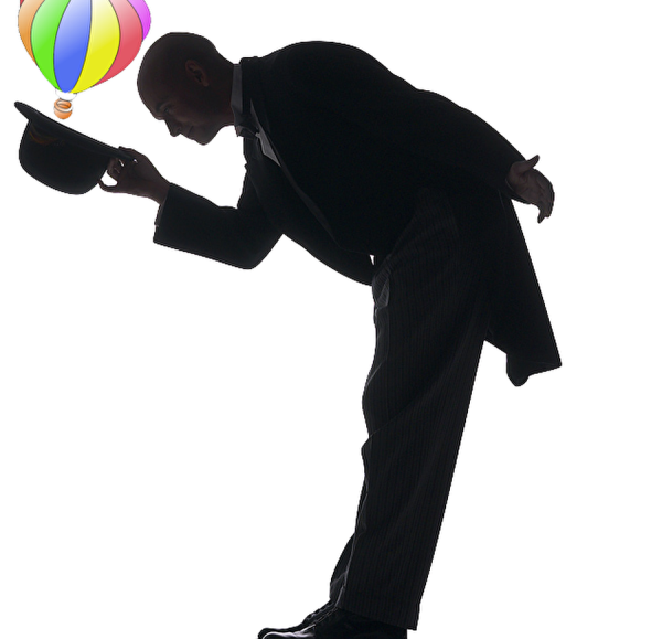 Кланяющийся человек