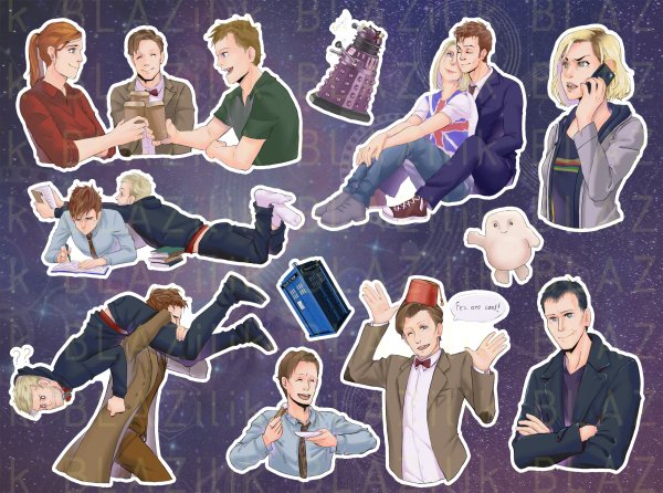 Doctor who Stickers