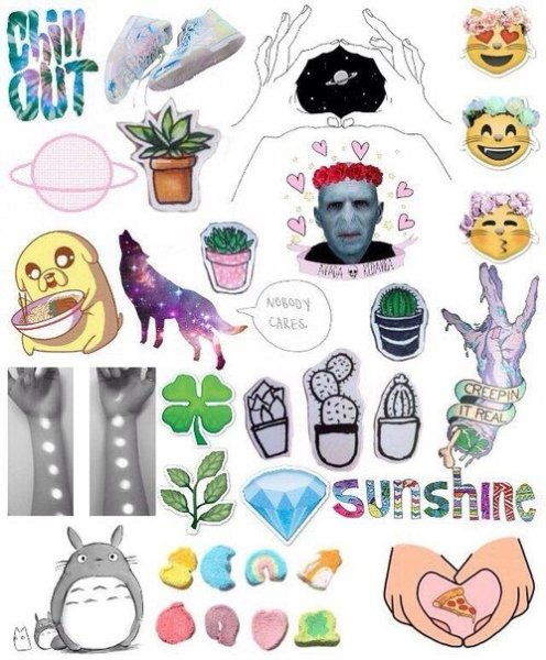 Тематические наклейки для ЛД