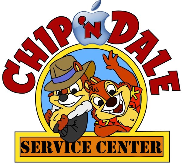 Стикеры чип и Дейл Гаечка