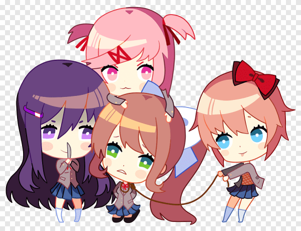 Чиби Моника Юри и Нацуки САЁРИ