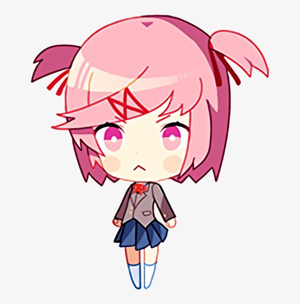 DDLC Нацуки спрайты