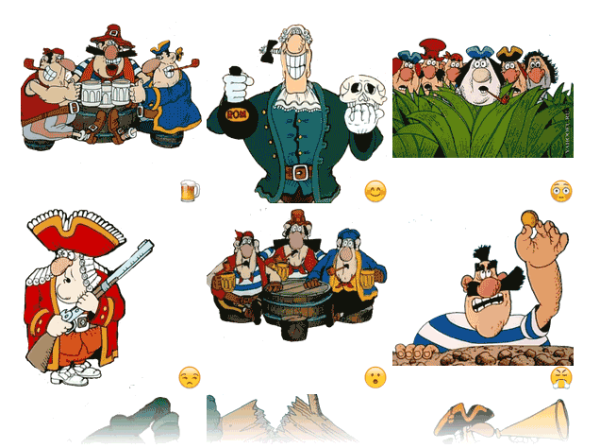 Остров сокровищ персонажи