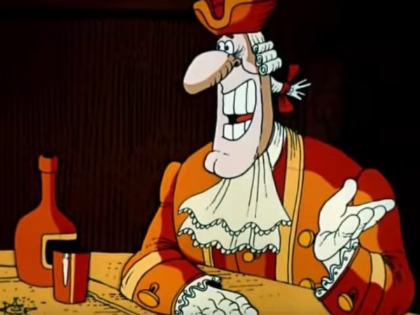 Остров сокровищ мультфильм 1988 доктор Ливси