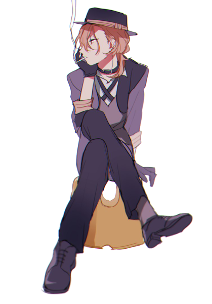 Чуя Накахара рендер