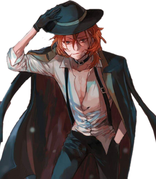 Чуя Накахара рендер