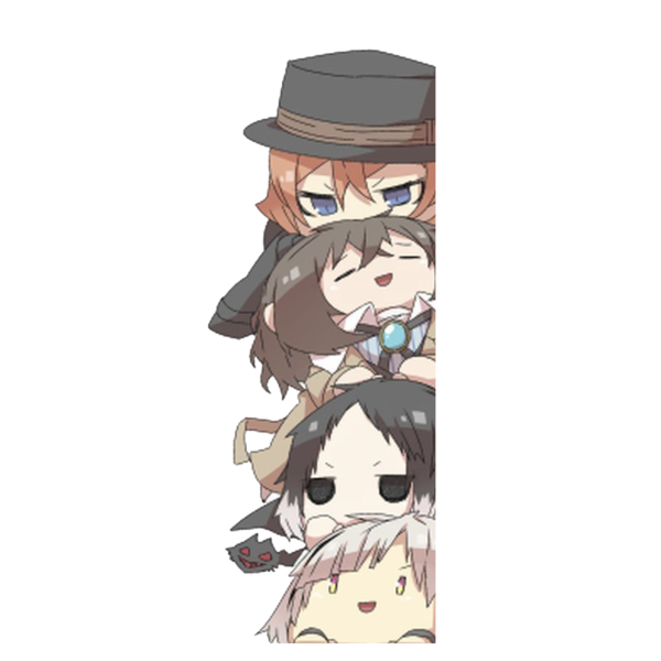 Чиби Дазай и Чуя Акутагава и Ацуши