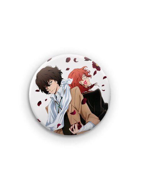 Великий из бродячих псов Дазай значки