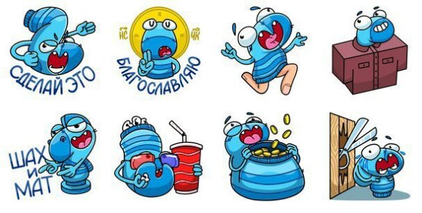 Милый стикер