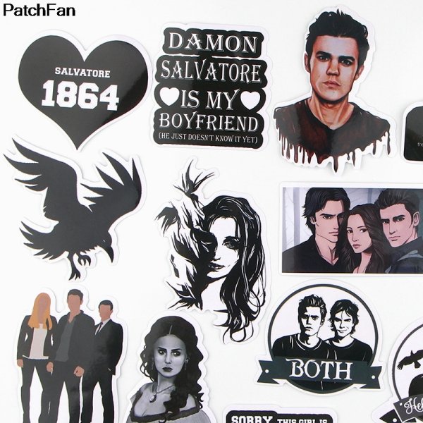 Наклейки дневники вампира