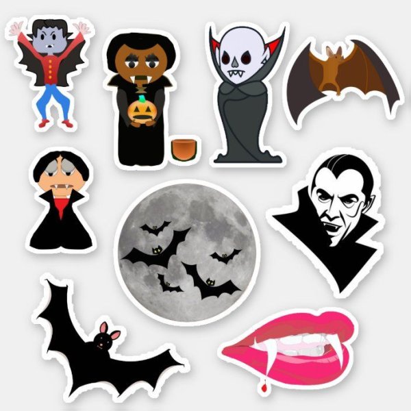 Вампирские Стикеры