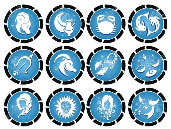 Пиктограммы знаков зодиака
