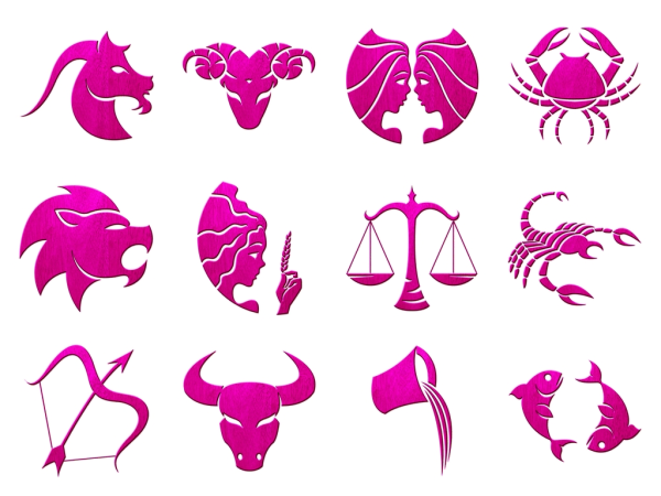 Знаки зодиака вектор