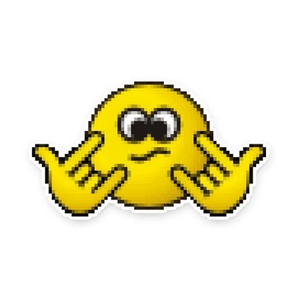 Стикеры смайлики Колобок