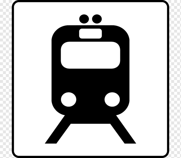 Поезд Art cartoon