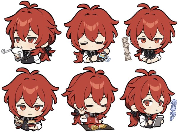 Персонажи Геншин Импакт кли