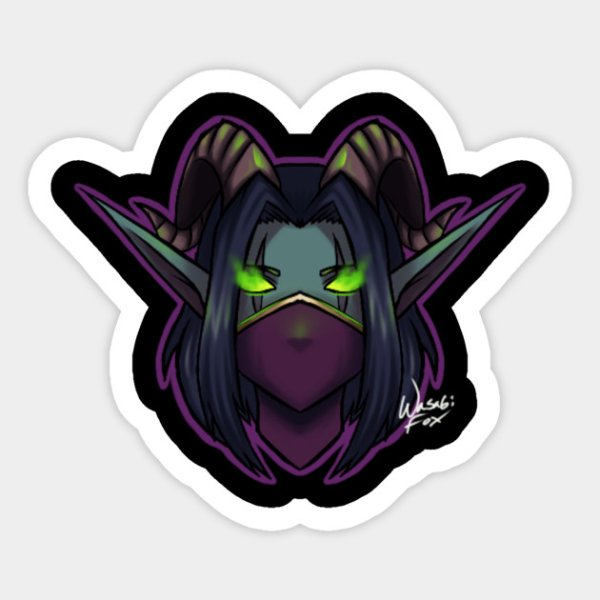 Wow Warcraft Стикеры