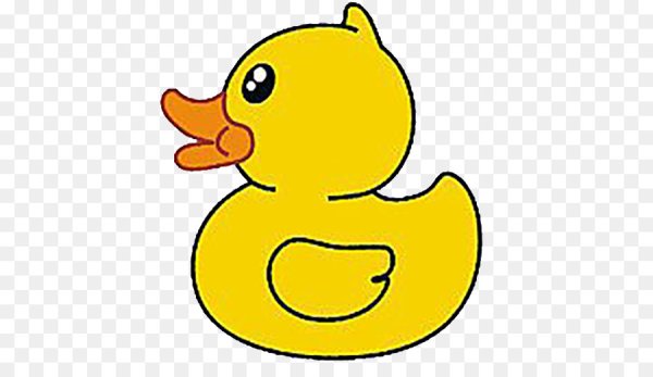 Стикер уточка