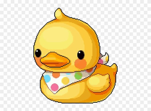 Утенок стикер