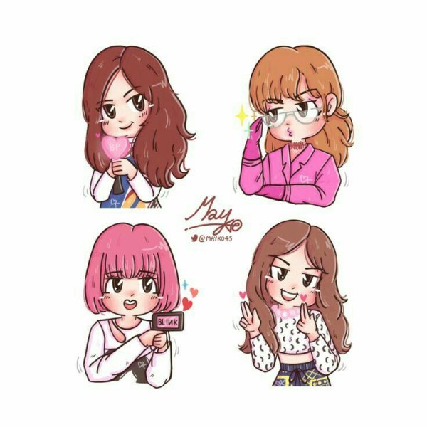 BLACKPINK Чиби